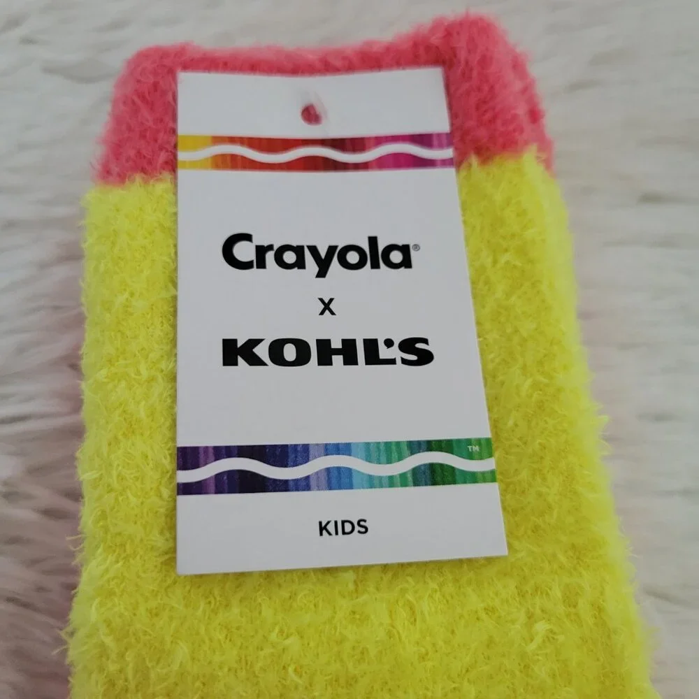 Crayola x Kohls Kids Socks Set